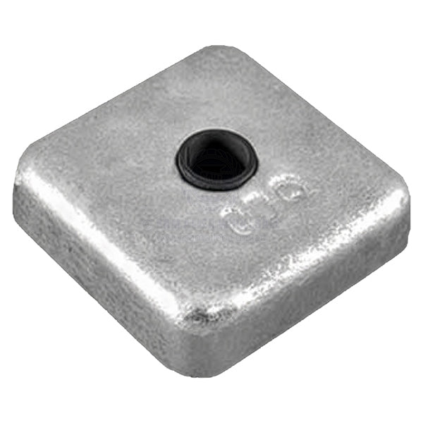 ANODES - ZINC SQUARE BOLT-ON BLOCK