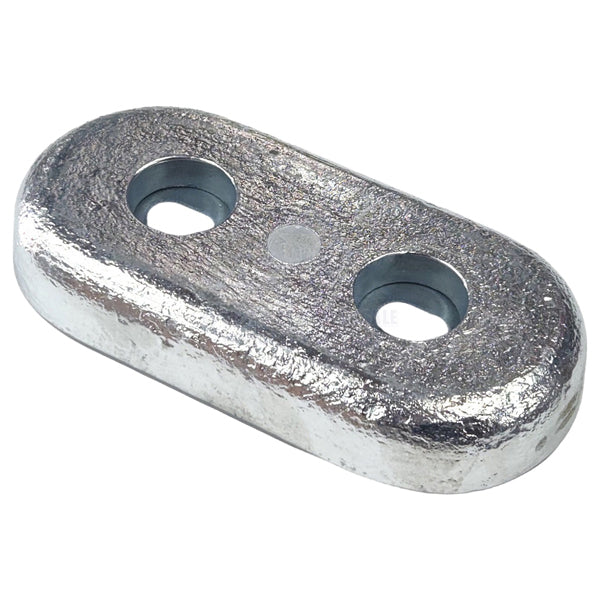 ANODES - ZINC OVAL BOLT-ON BLOCK