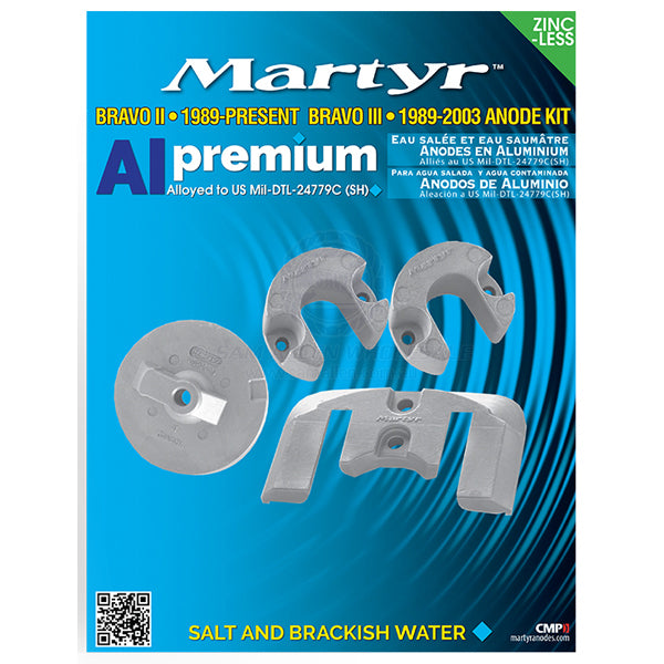 ANODE KITS - MARTYR ALUMINIUM STERNDRIVE MERCRUISER