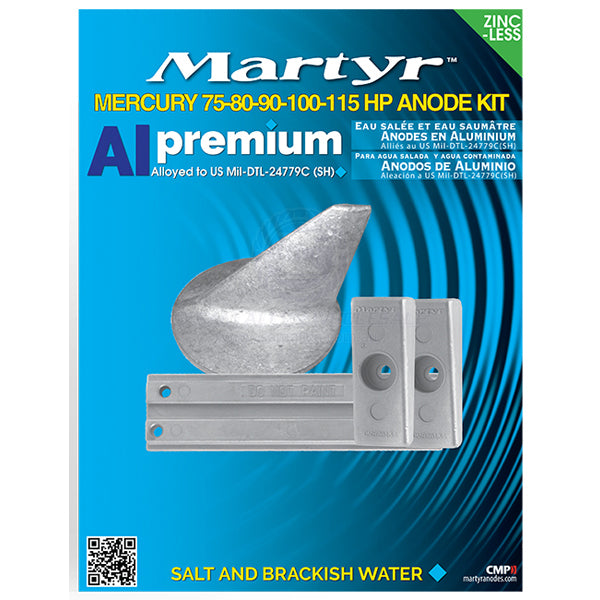 ANODE KITS - MARTYR ALUMINIUM OUTBOARD MERCURY