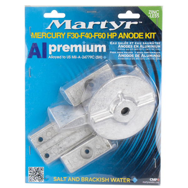 ANODE KITS - MARTYR ALUMINIUM OUTBOARD MERCURY