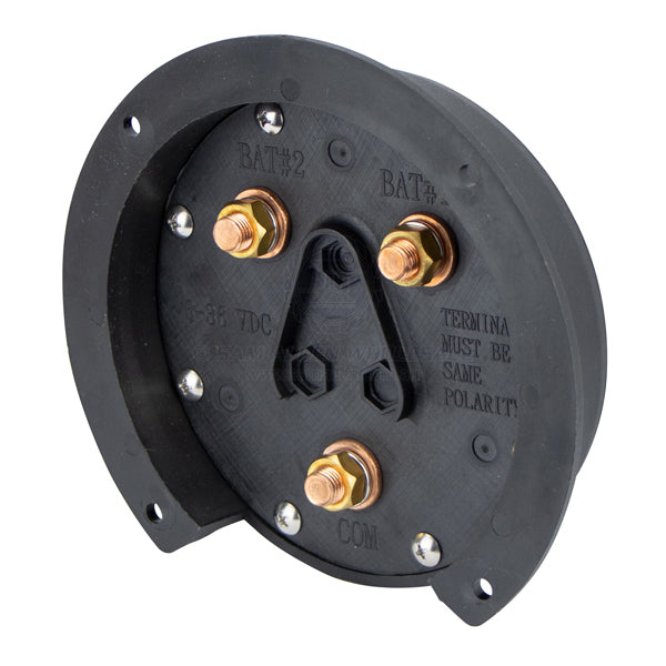 BATTERY SWITCH - 4 POSITION - HD - SEMI RECESSED