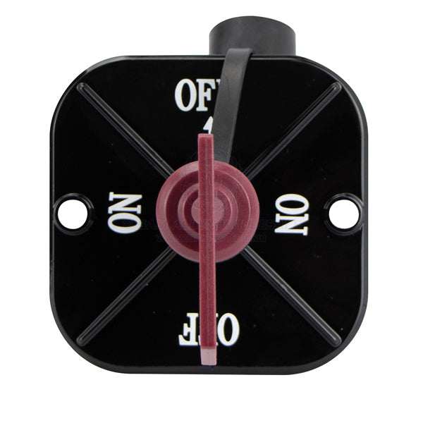 BATTERY SWITCH - 4 POSITION - DUAL BATTERY