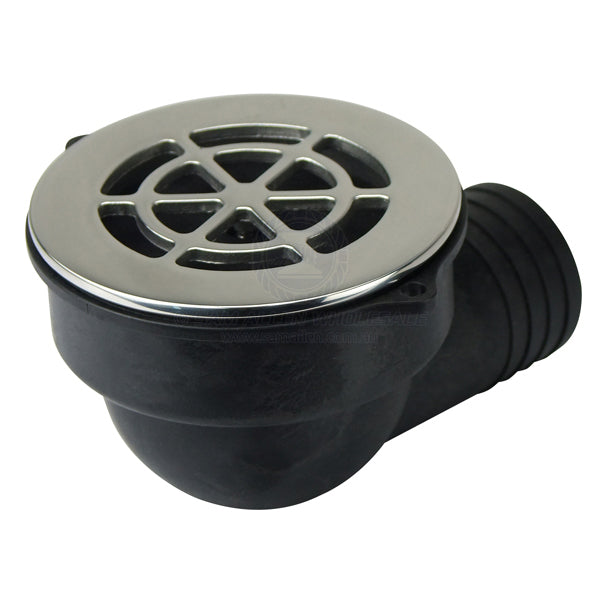 DRAIN - COCKPIT / SHOWER - FLUSH MOUNT WITH FLAP