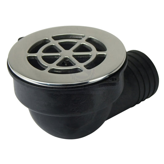 DRAIN - COCKPIT / SHOWER - FLUSH MOUNT WITH FLAP