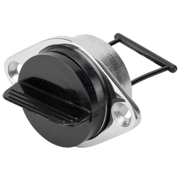 DRAIN PLUG - PLASTIC PLUG & STAINLESS STEEL BASE