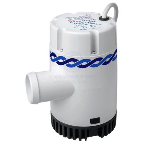 PUMPS - BILGE 4000 GPH - SUBMERSIBLE - TMC Pump Bilge submersible TMC 4000gph 24V with 2 outlet fresh water shower kit