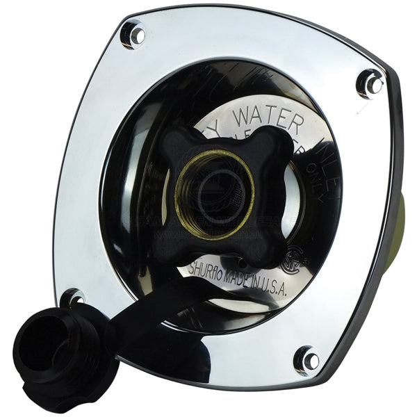 SHURFLO FRESH WATER INLET - PRESSURE REGULATORS - RECESSED