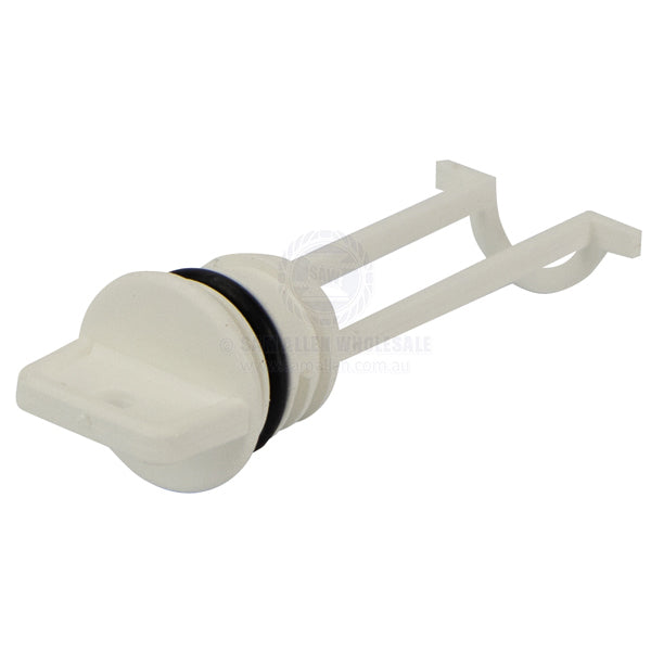 DRAIN PLUG - NYLON PLUG & BASE WITH O-RING SEAL