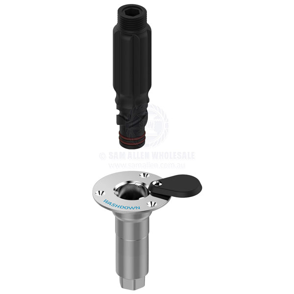 DECK WASH FLUSH LINKS & FAUCETS - BSP - 3 POINT BAYONET