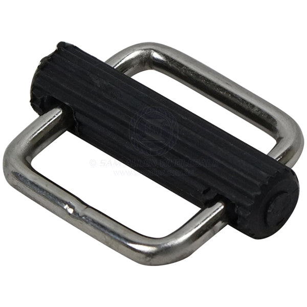 WEBBING BUCKLE - STAINLESS STEEL & NYLON