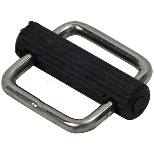 WEBBING BUCKLE - STAINLESS STEEL & NYLON