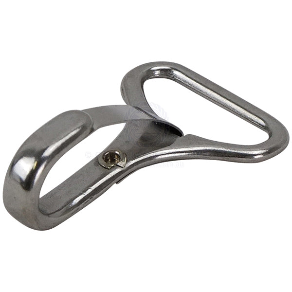 WEBBING HOOK - SNAP - STAINLESS STEEL