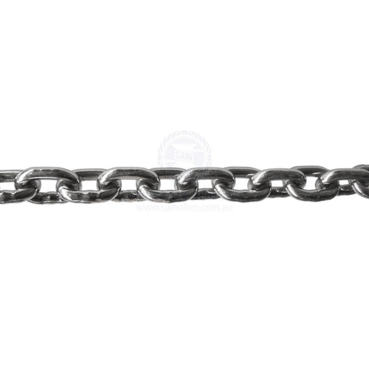 ANCHOR CHAIN - STAINLESS STEEL - SHORT LINK - 304G