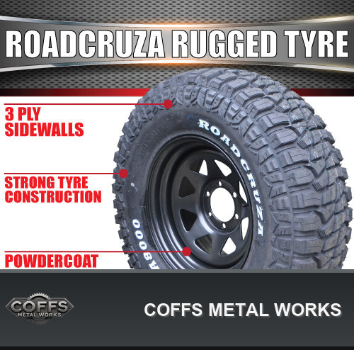 285-75r16-roadcruza-ra8000-tyre-on-16-black-steel-wheel-rim-126-123q-3-ply-sidewall-cof-01