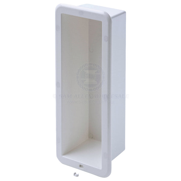 CAN-SB STORAGE BOXES - OPEN SIDE - RECESSED MOUNT - ASA PLASTIC