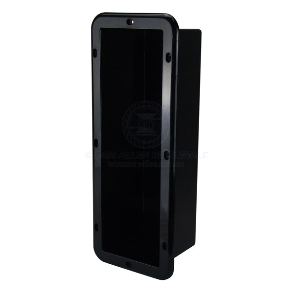 CAN-SB STORAGE BOXES - OPEN SIDE - RECESSED MOUNT - ASA PLASTIC