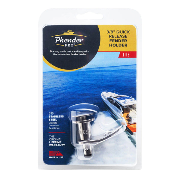 PHENDER PRO FENDER MOUNT - 3/8IN - QUICK RELEASE PIN