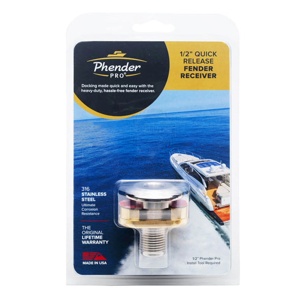 PHENDER PRO FENDER MOUNT SOCKET - 1/2IN - RETRO-FIT