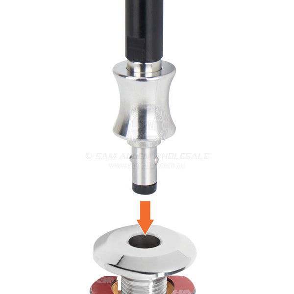 PHENDER PRO ELECTRIC TROLLING MOTOR STABILISER PIN - SUITS 1/2IN SOCKET