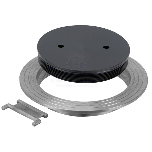 DECK PLATE - WELD ON - ALUMINIUM WITH ACETAL COVER