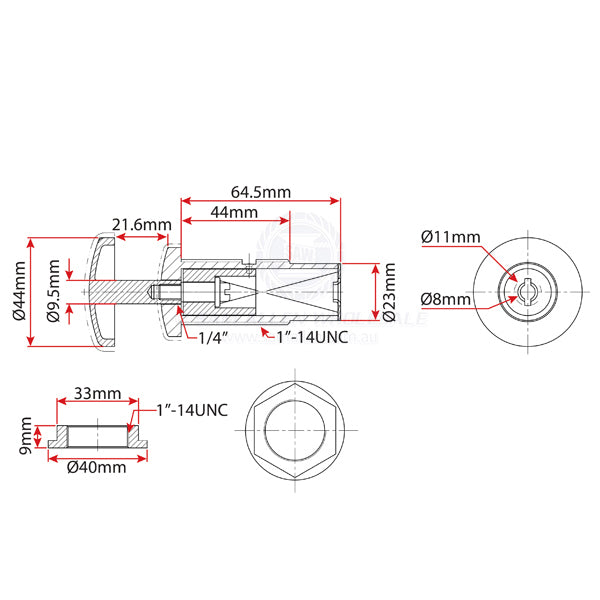 CLEATS - FENDER SPRING LOADED STAINLESS STEEL