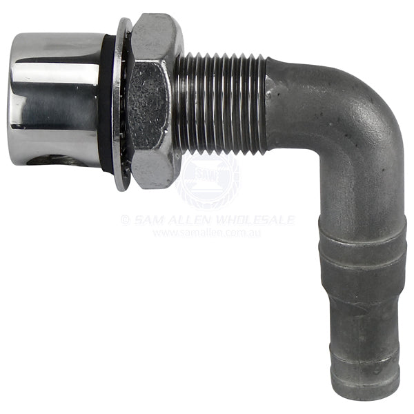 FUEL BREATHER - ROUND HEAD - STAINLESS STEEL