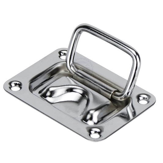 LIFT RING - LARGE HANDLE STAINLESS STEEL