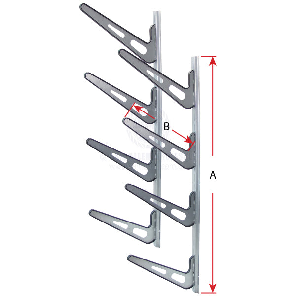 BOARD STORAGE - WALL MOUNT - RELAXN