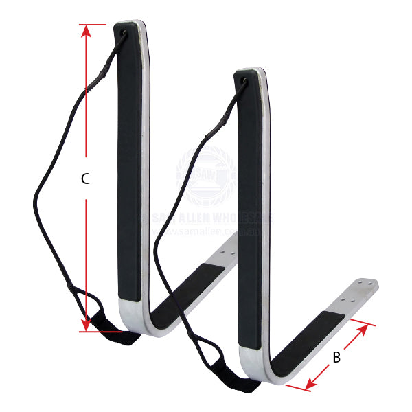 BOARD STORAGE - RAIL MOUNT - RELAXN