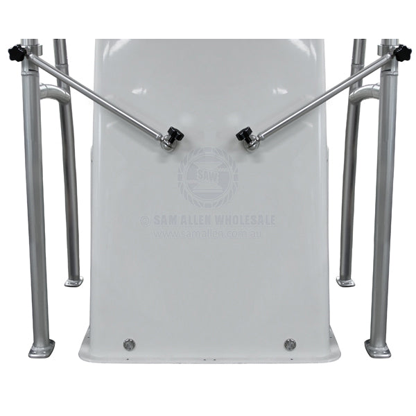 T-TOP - RELAXN 500 FOLDING - CLEAR ANODISED