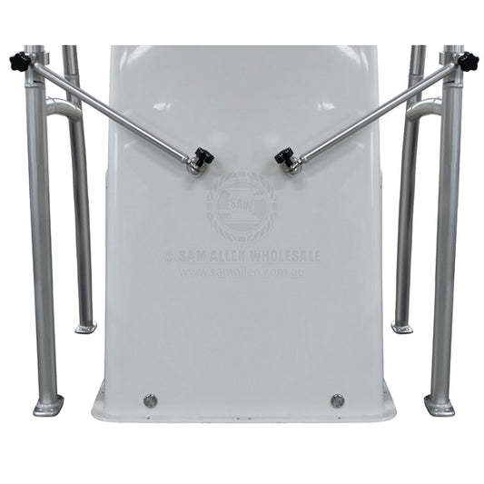 T-TOP - RELAXN 500 FOLDING - CLEAR ANODISED