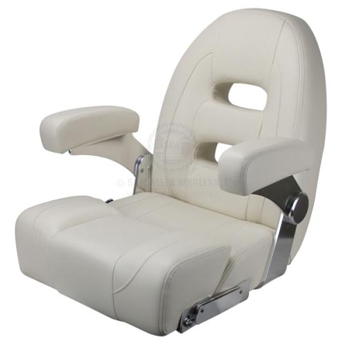 RELAXN SEATS - CRUISER SERIES - HIGH BACK Ivory White boat seats