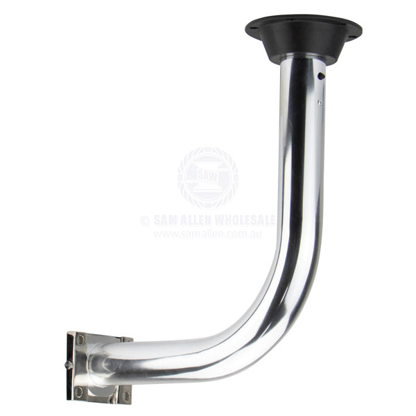 TABLE PEDESTAL - REMOVABLE SIDE MOUNTING - ALLOY & STAINLESS STEEL