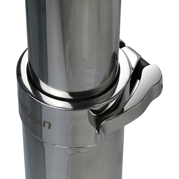 TABLE PEDESTAL - 2 PIECE TELESCOPIC - STAINLESS STEEL