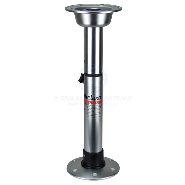 RELAXN TABLE PEDESTAL - ADJUSTABLE - ANODISED ALUMINIUM