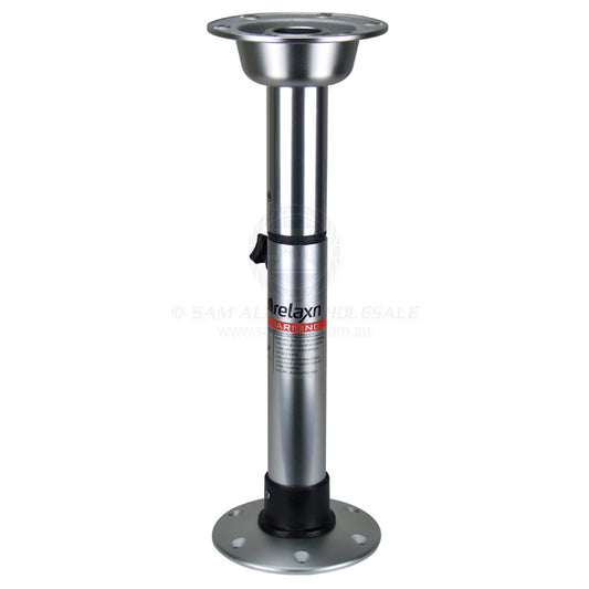 RELAXN TABLE PEDESTAL - ADJUSTABLE - ANODISED ALUMINIUM