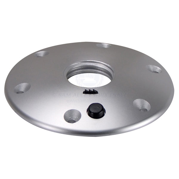 RELAXN TABLE PEDESTAL - ADJUSTABLE - ANODISED ALUMINIUM