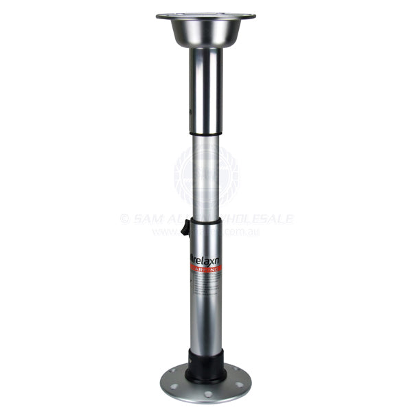 RELAXN TABLE PEDESTAL - ADJUSTABLE - ANODISED ALUMINIUM