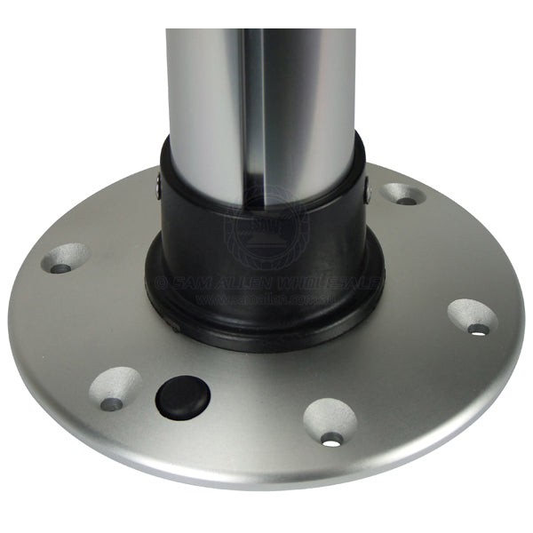 RELAXN TABLE PEDESTAL - ADJUSTABLE - ANODISED ALUMINIUM