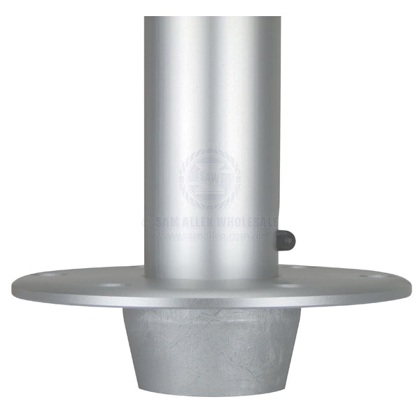 TABLE PEDESTAL - REMOVABLE - ANODISED ALUMINIUM