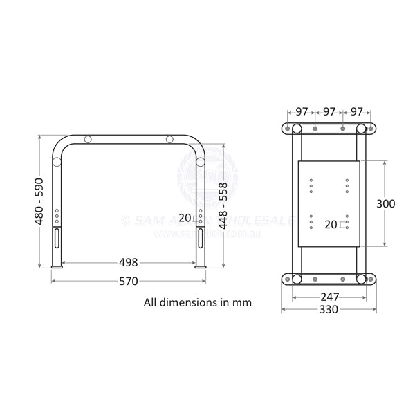 RELAXN PEDESTAL - SPACEFRAME