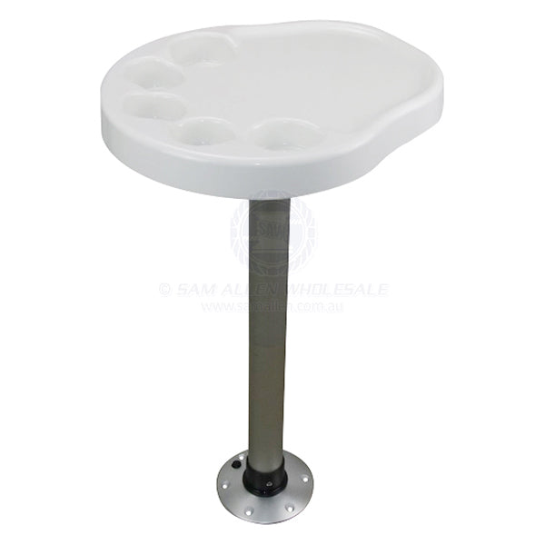 TABLE TOP & PEDESTAL - PALM SHAPE PACKAGE