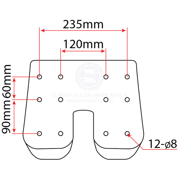 SHARK PLASTIC PLINTH