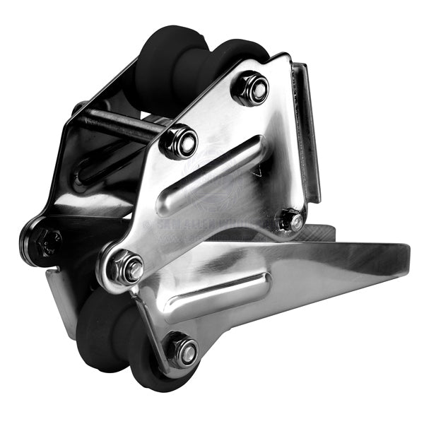 BOW ROLLER - HINGED - STAINLESS STEEL