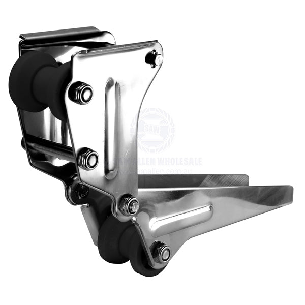 BOW ROLLER - HINGED - STAINLESS STEEL