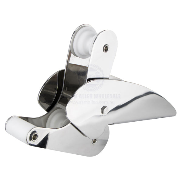 BOW ROLLER - SHARK - STAINLESS STEEL