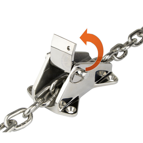 ANCHOR CHAIN STOPPER - HEAVY DUTY STAINLESS STEEL
