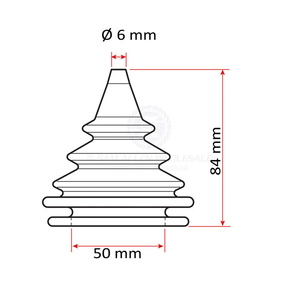 CAN-SB STEERING GROMMETS - CUT OUT MOUNT