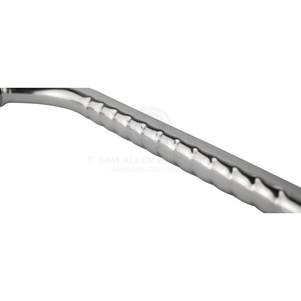 HAND RAILS - RIBBED GRIP - STUD MOUNT - S/S